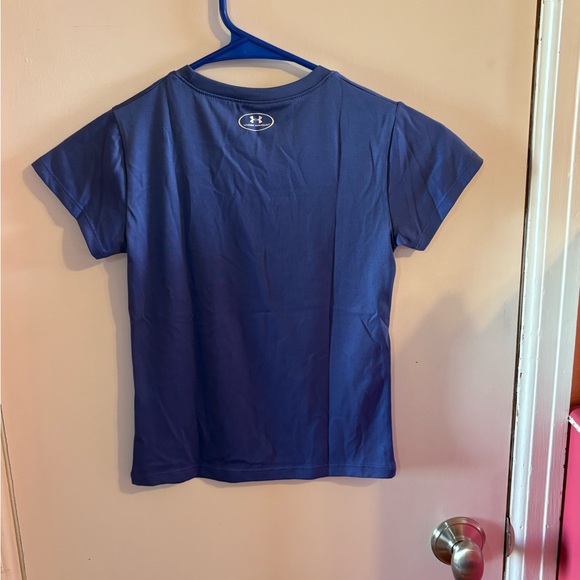 Under Armour Kids Bluish Purple T-Shirt - Picture 3 of 3